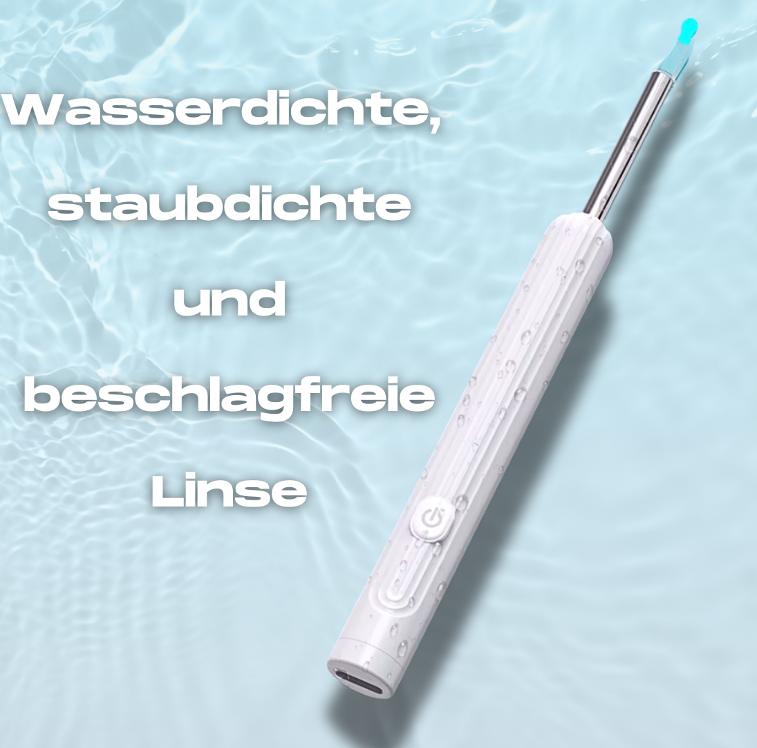 ClearEar - Die Zukunft der Ohrenpflege, mit hochauflösender Kamera