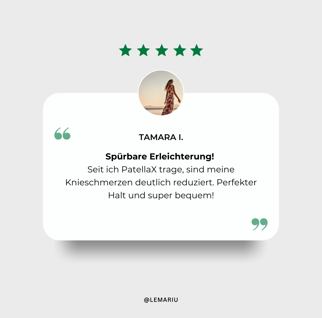 PatellaX: Deine Lösung für stabile und schmerzfreie Knie