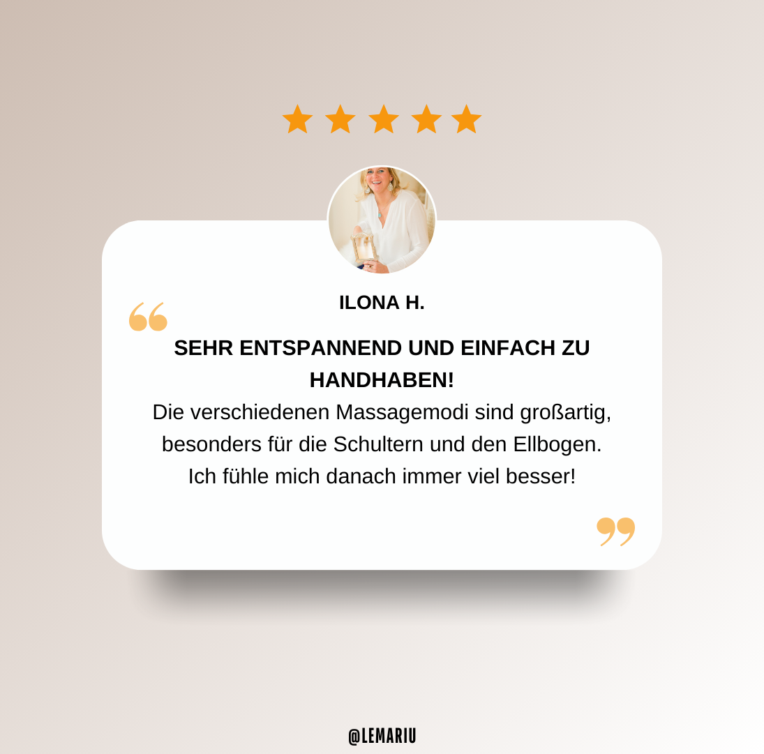 FlexiRelief Pro – 3-in-1 Wärmemassage für Knie, Schulter & Ellbogen