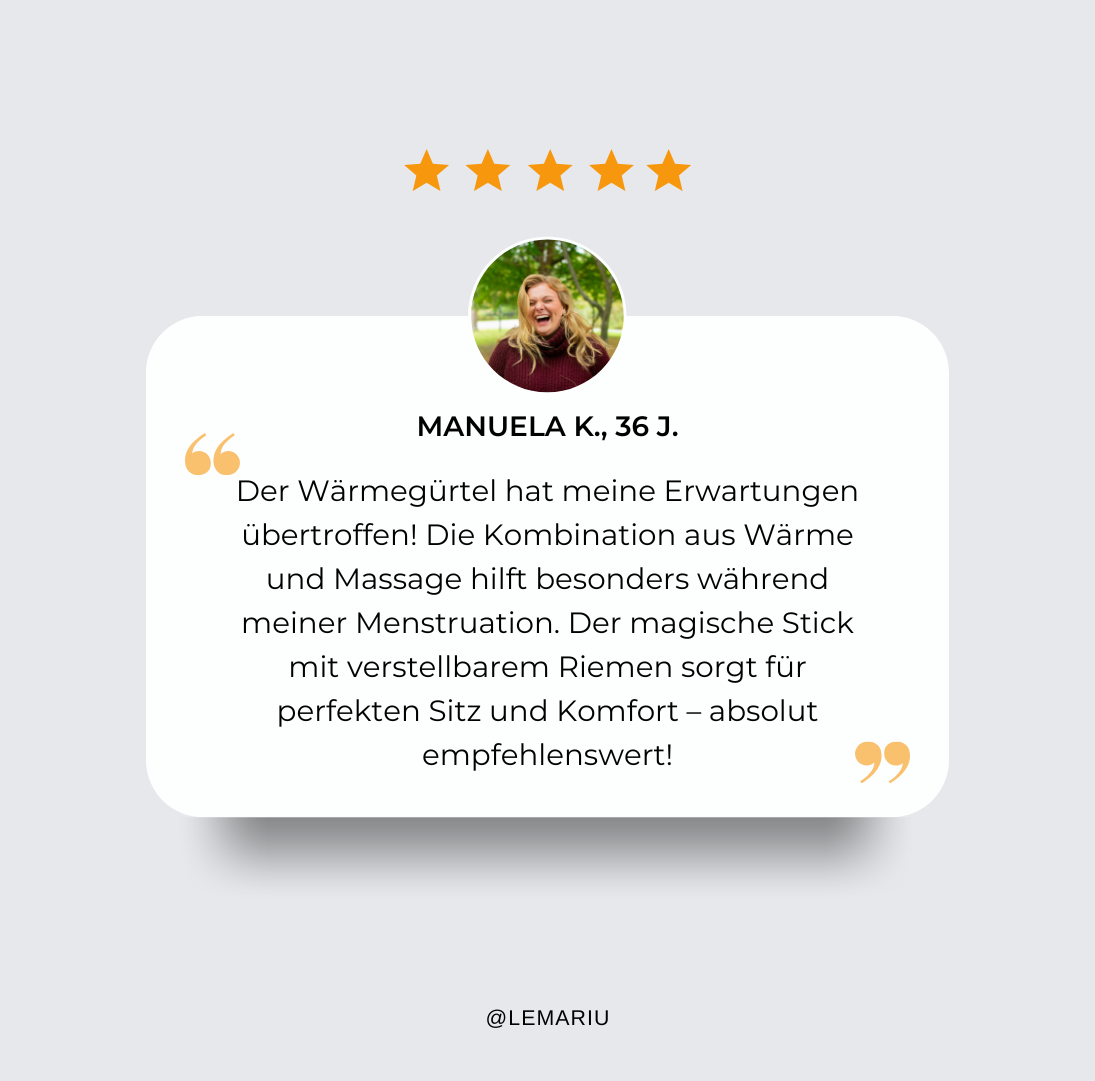 ThermaBelt Pro: Deine Lösung für Muskelverspannungen und Stress