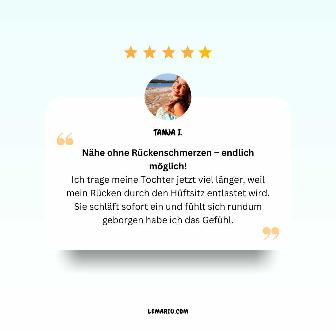 TrageGlück – Die ergonomische Babytrage