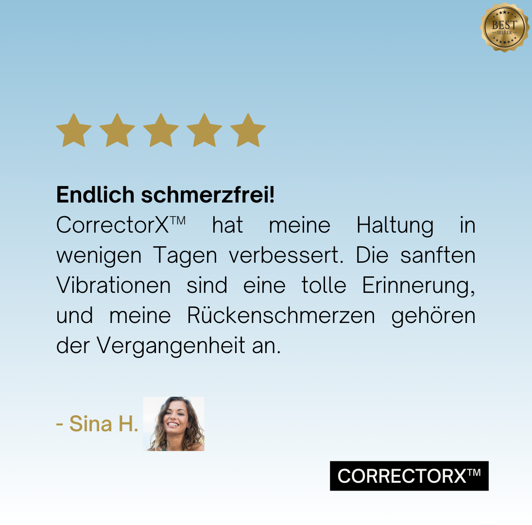 CorrectorX™️ - Korrektur in Echtzeit – Dein smarter Weg zu einer gesunden Haltung!