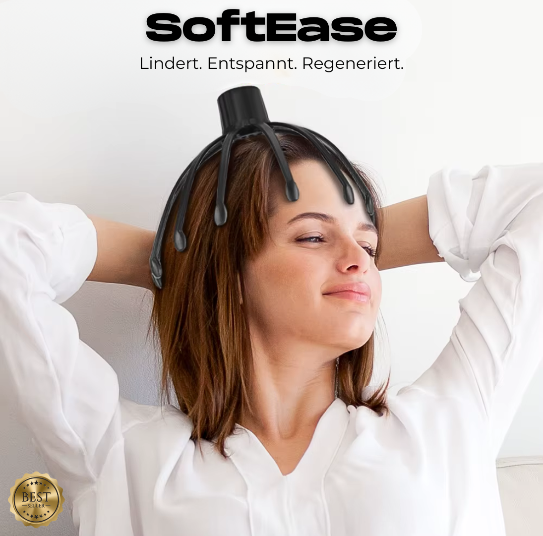 SoftEase – Deine perfekte Kopfmassage für Entspannung und Wohlbefinden