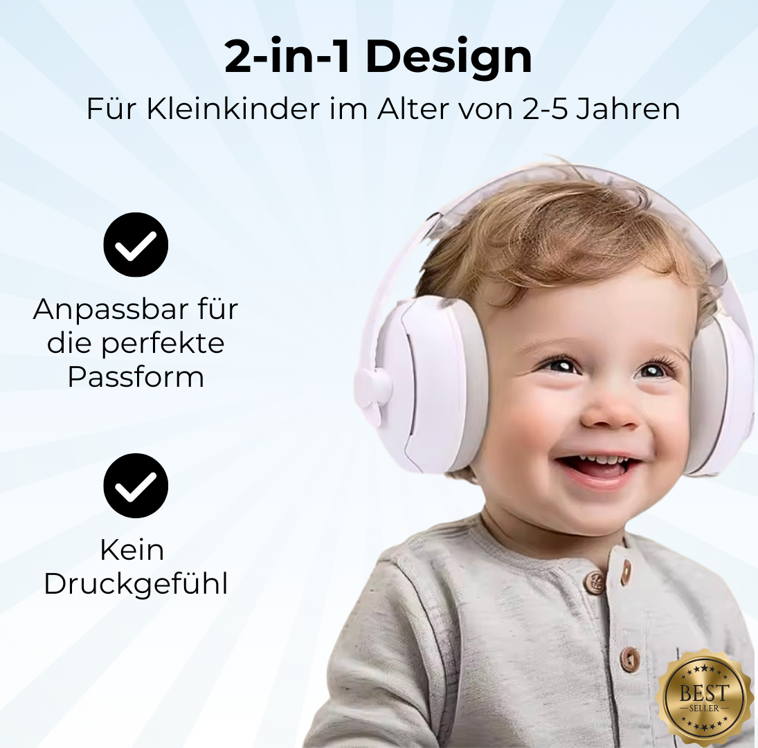 SnugEars™️ – Ultimativer Schutz für kleine Ohren, absolute Ruhe für dein Baby