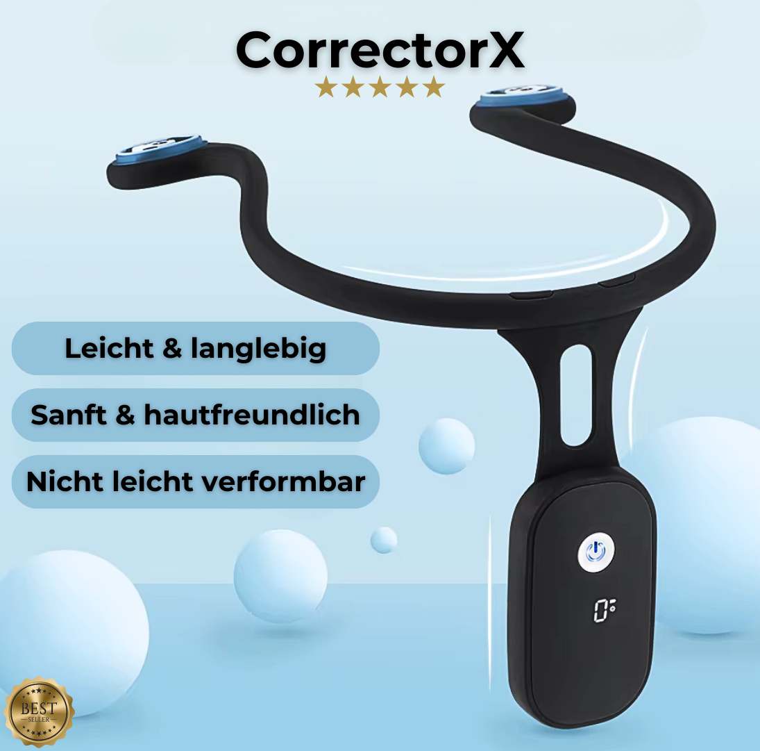 CorrectorX™️ - Korrektur in Echtzeit – Dein smarter Weg zu einer gesunden Haltung!