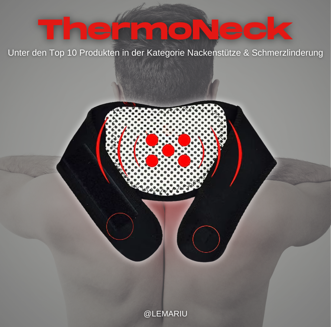 ThermoNeck – Der selbsterhitzende magnetische Nackenstützer