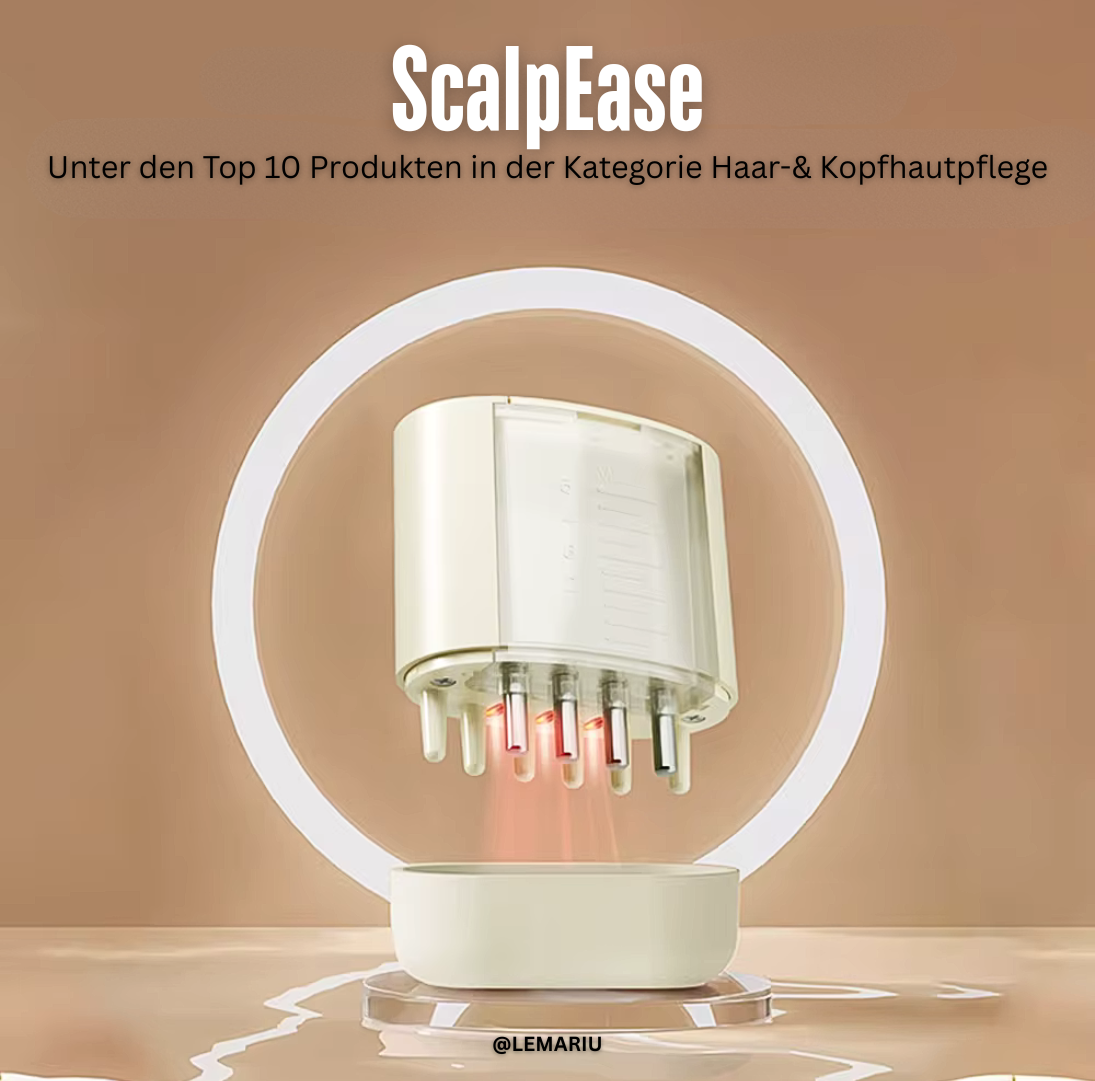 ScalpEase – Die revolutionäre Kopfhautmassage für eine perfekte Ölbehandlung