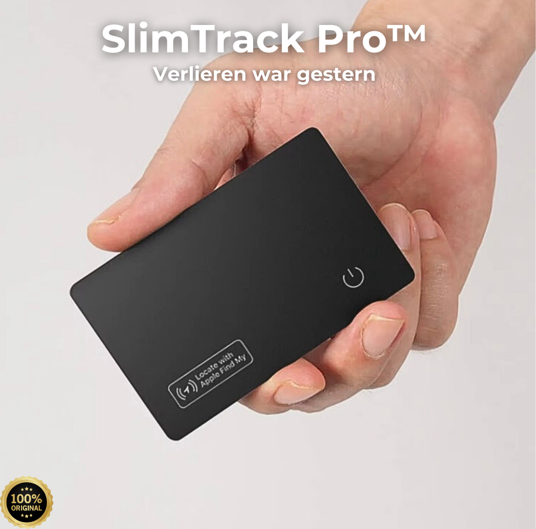 SlimTrack Pro™️ - Sicherheit im Kartenformat