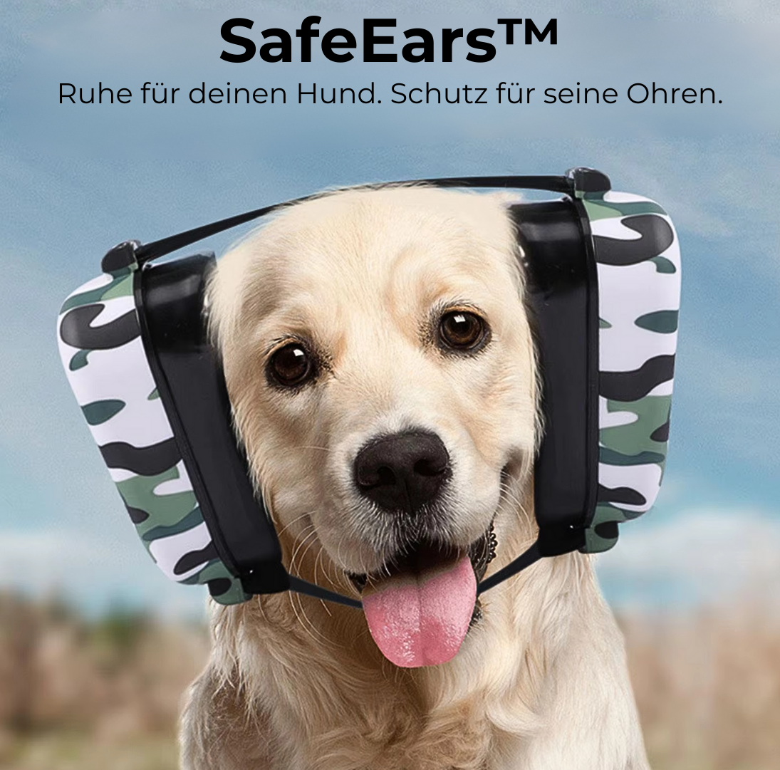 SafeEars™️ - Ruhige Ohren, glücklicher Hund