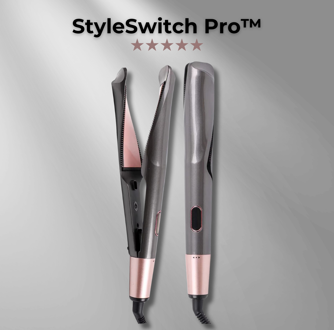 StyleSwitch Pro™️ – Perfekte Locken oder glatte Haare, ohne Kompromisse