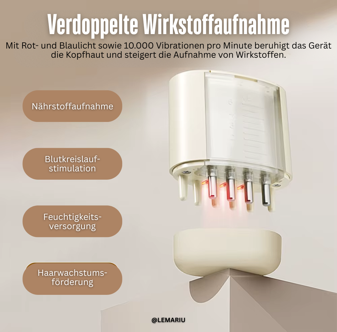ScalpEase – Die revolutionäre Kopfhautmassage für eine perfekte Ölbehandlung