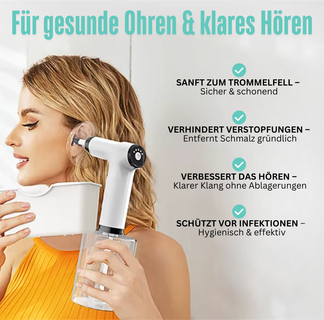 EarPure – Die Revolution der Ohrhygiene: Sicher, Sanft & mit Echtzeit-Übertragung