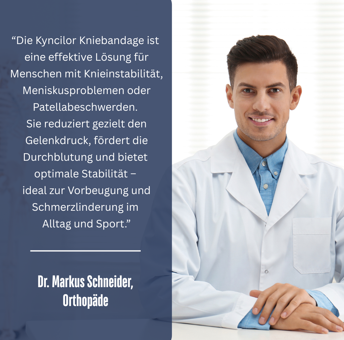 Kyncilor - "Lebewohl" Knieschmerzen & "Hallo" Bewegungsfreiheit