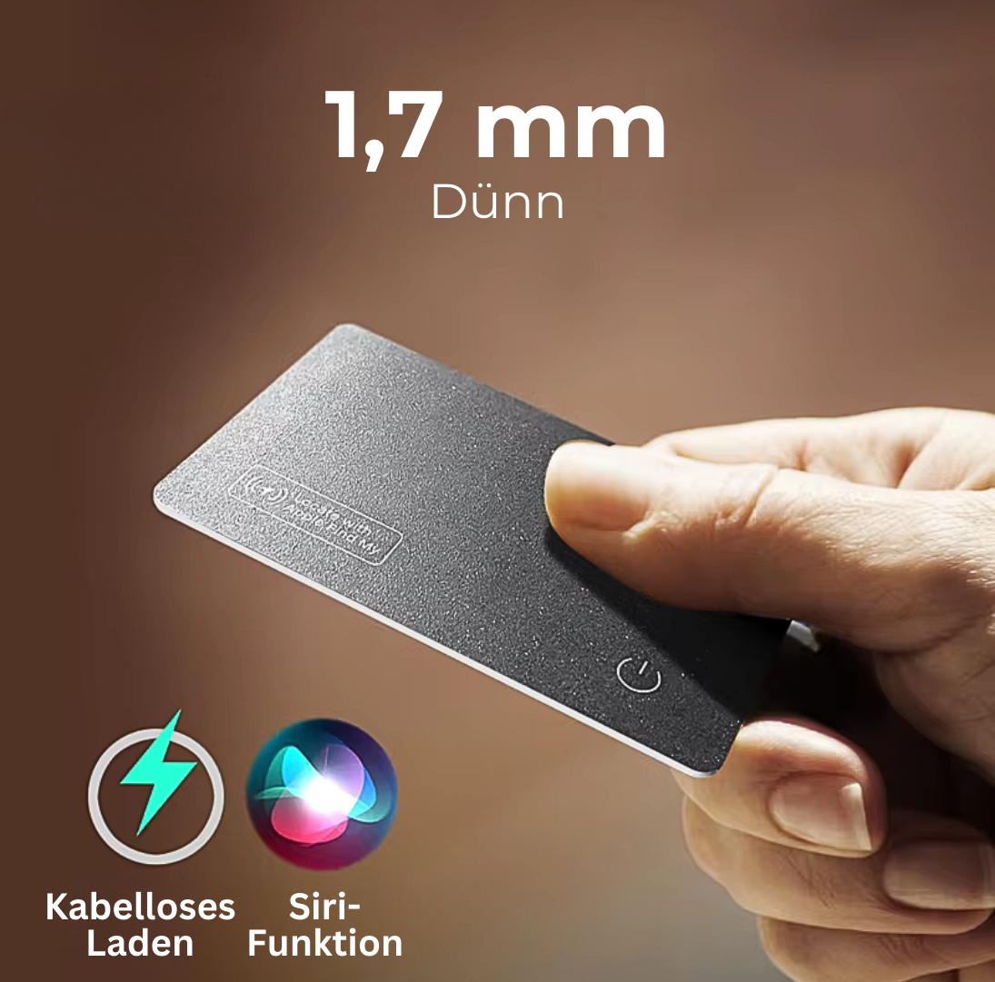 SlimTrack Pro™️ - Sicherheit im Kartenformat