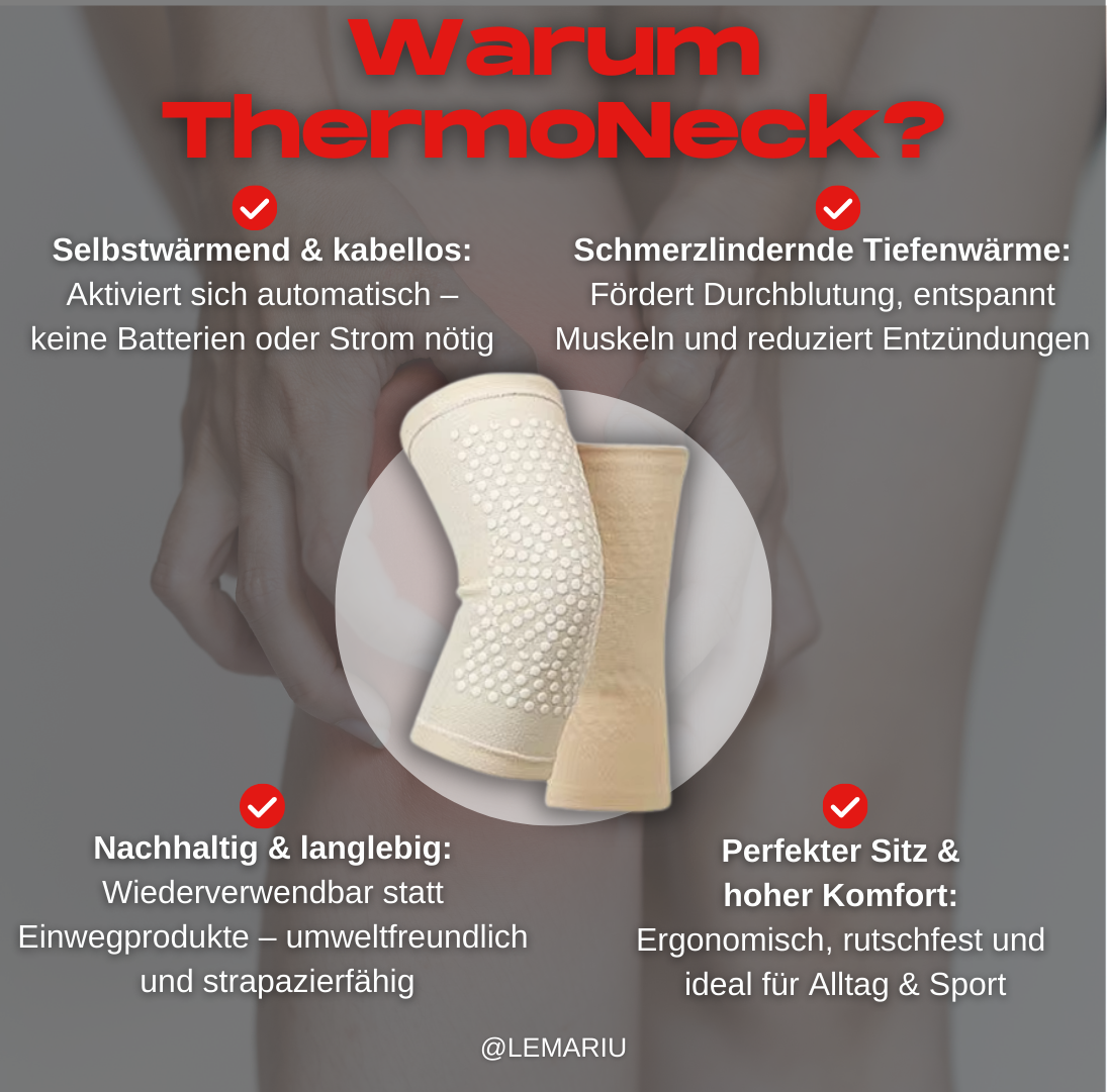 ThermaKnee - Der selbsterwärmende Knieschutz