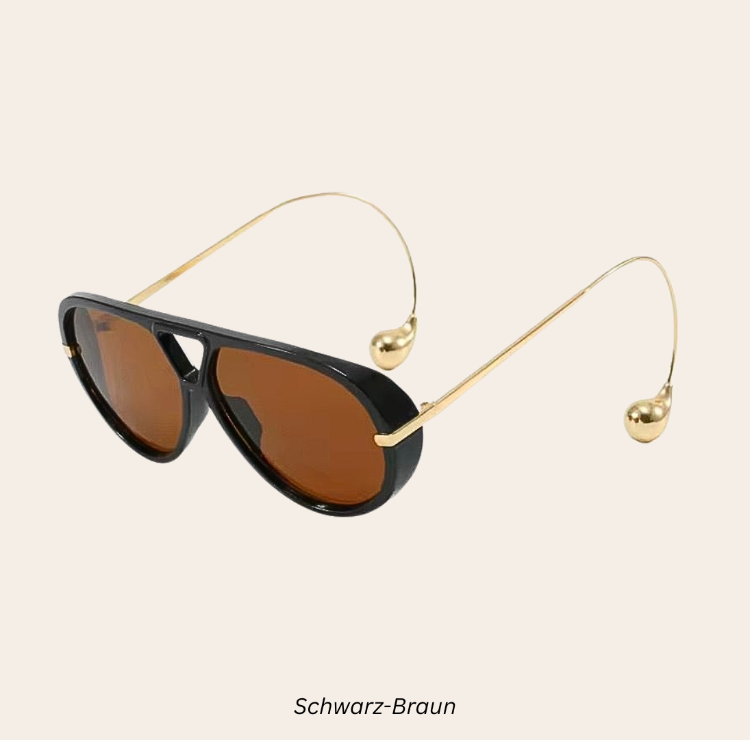 Soléa – Sonnenbrille mit integrierten Ohrringen