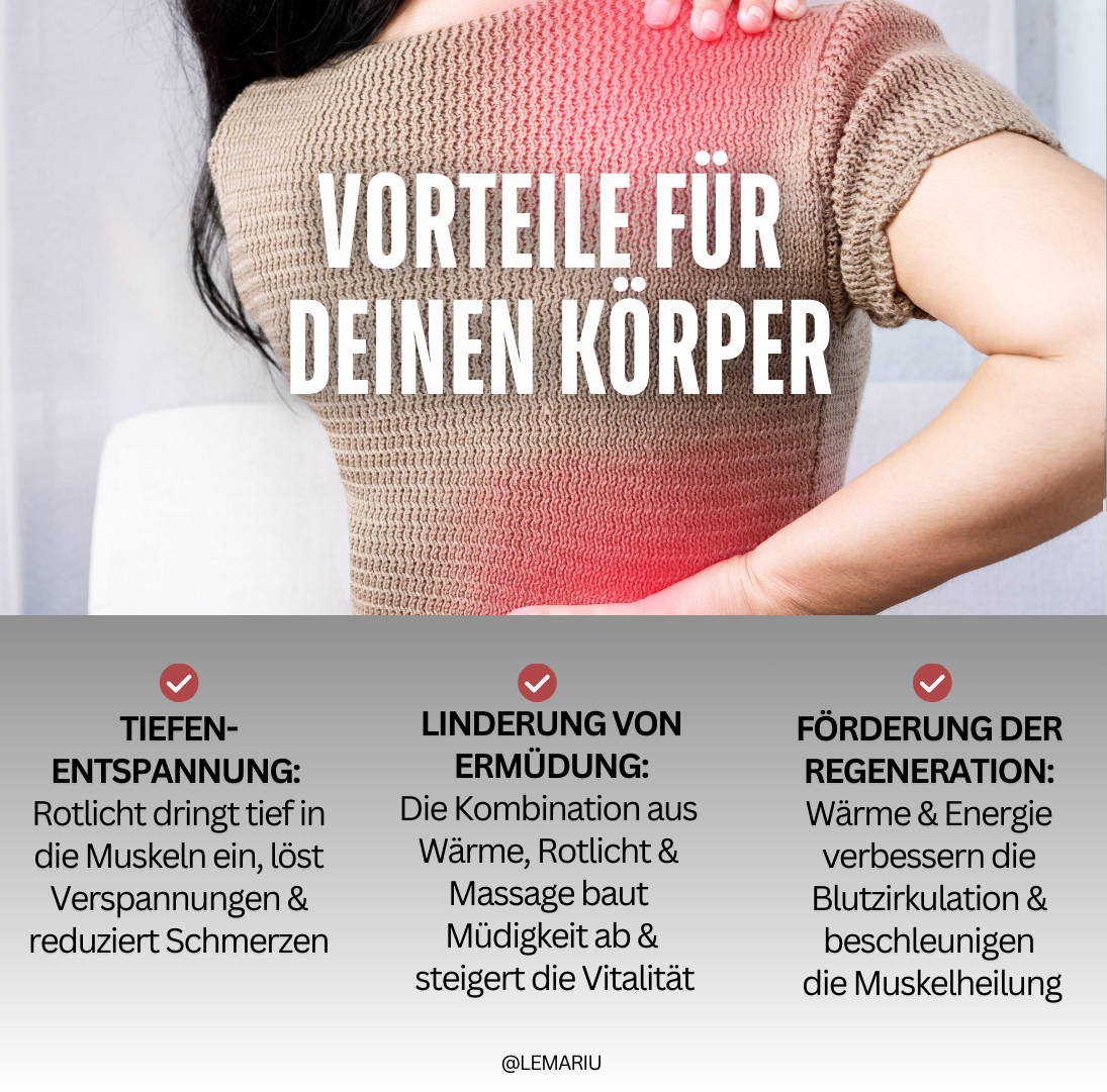 RedSpin - Erwecke deine Energie. Lindere deine Verspannungen.