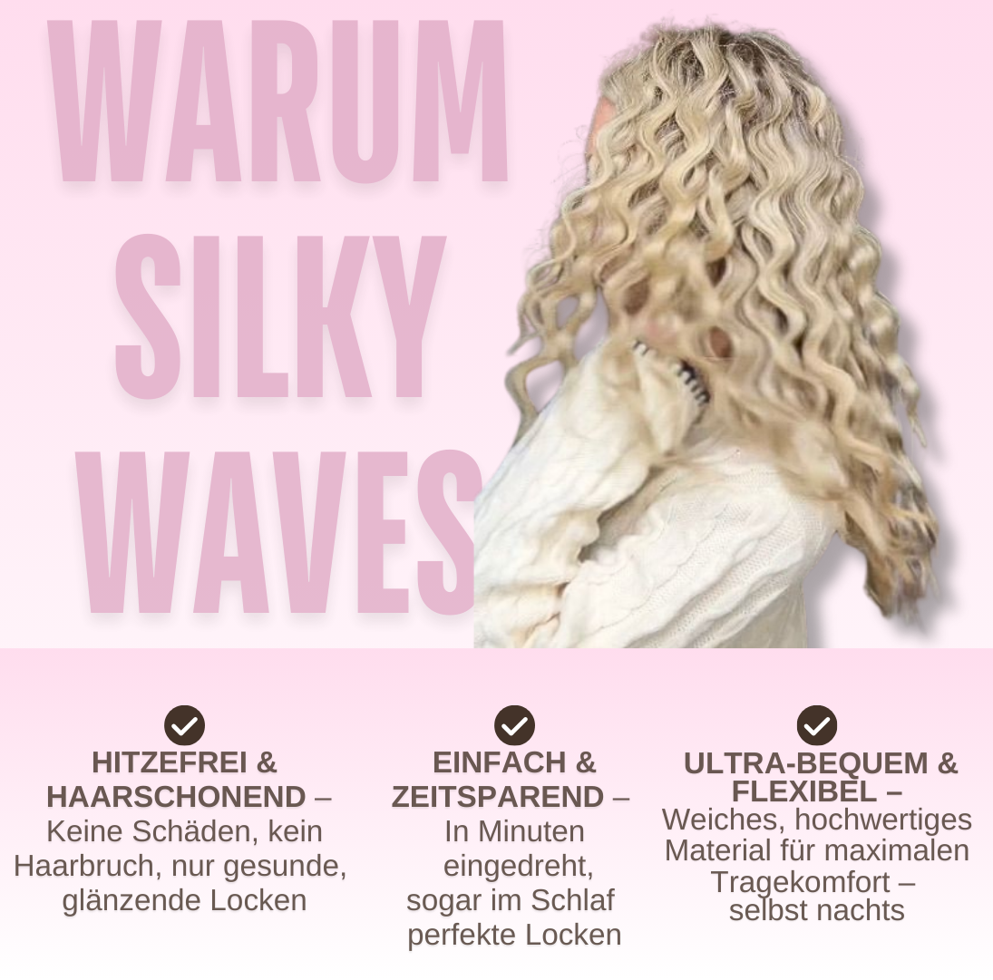 SilkyWaves – Perfekte Locken im Schlaf, ganz ohne Hitze!