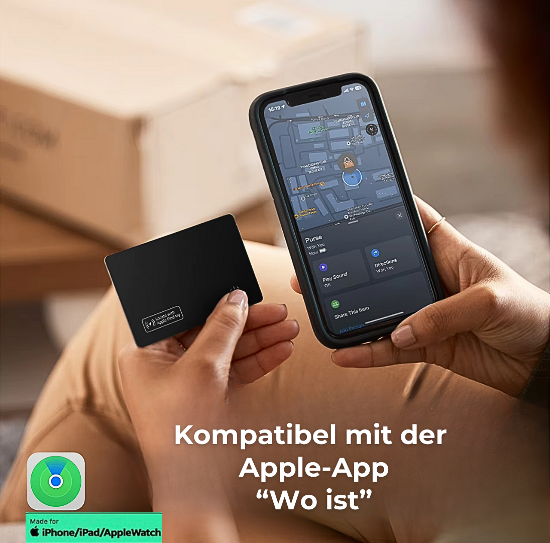 SlimTrack Pro™️ - Sicherheit im Kartenformat