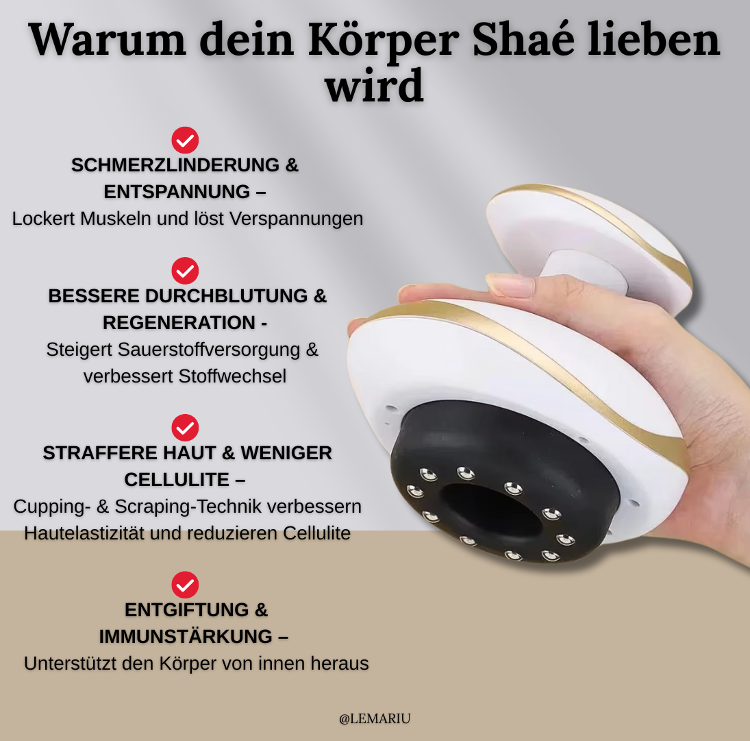 Shaé - Erlebe die Kraft der Gua Sha für deinen gesamten Körper