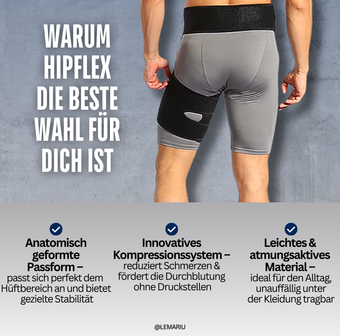 HipFlex – Deine Hüfte in besten Händen