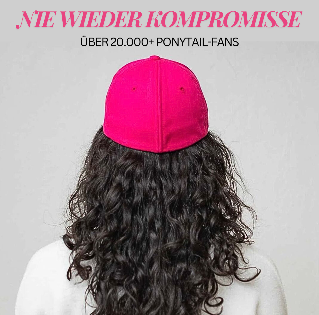 Ponytail Cap - Magnetisch. Praktisch. Wunderschön.