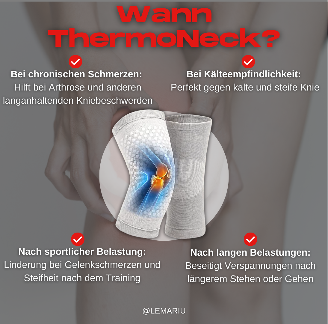 ThermaKnee - Der selbsterwärmende Knieschutz