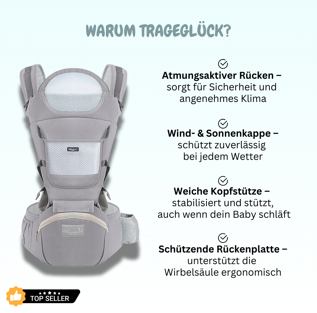 TrageGlück – Die ergonomische Babytrage