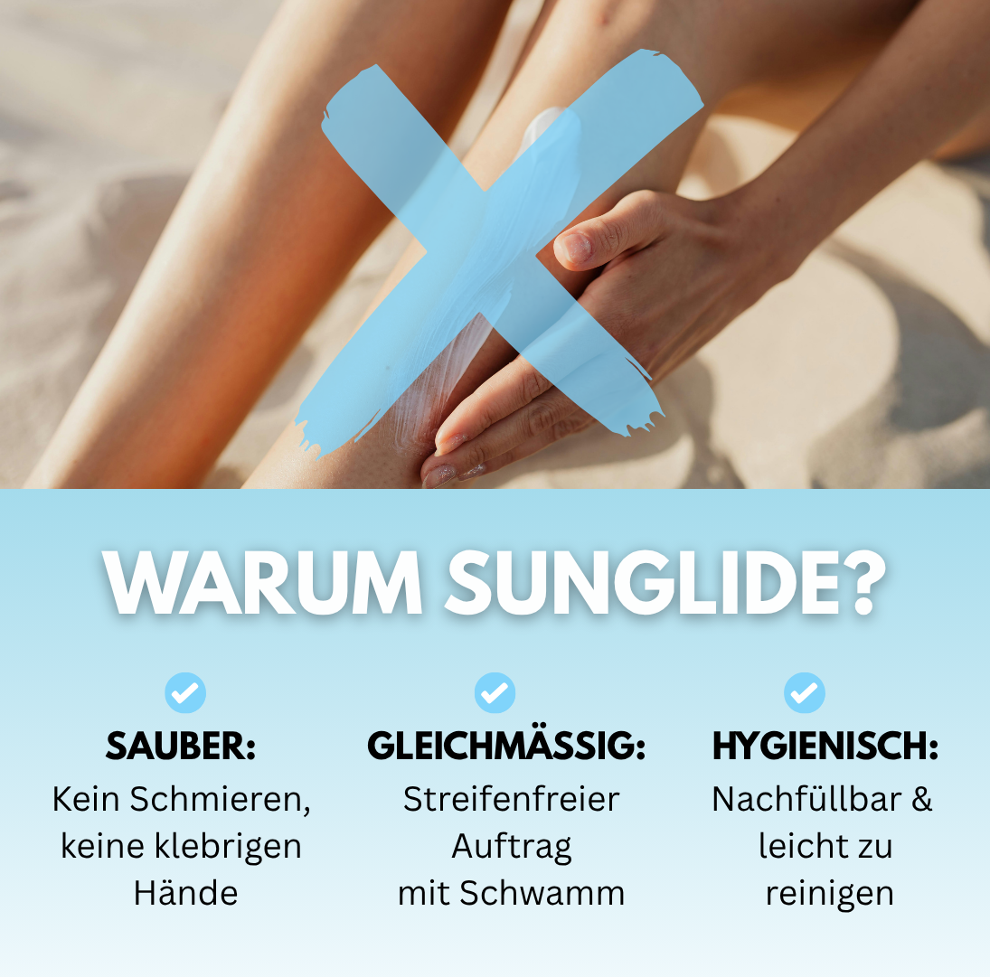 SunGlide – Die saubere Revolution für deinen Sonnenschutz