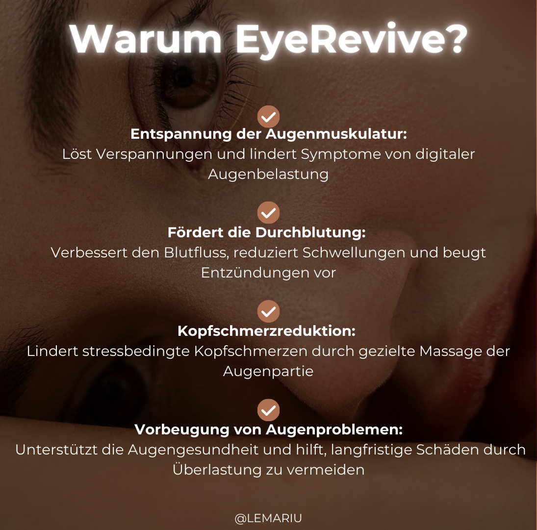 EyeRevive - Befreie Deine Augen – Die Revolution der Augenentspannung