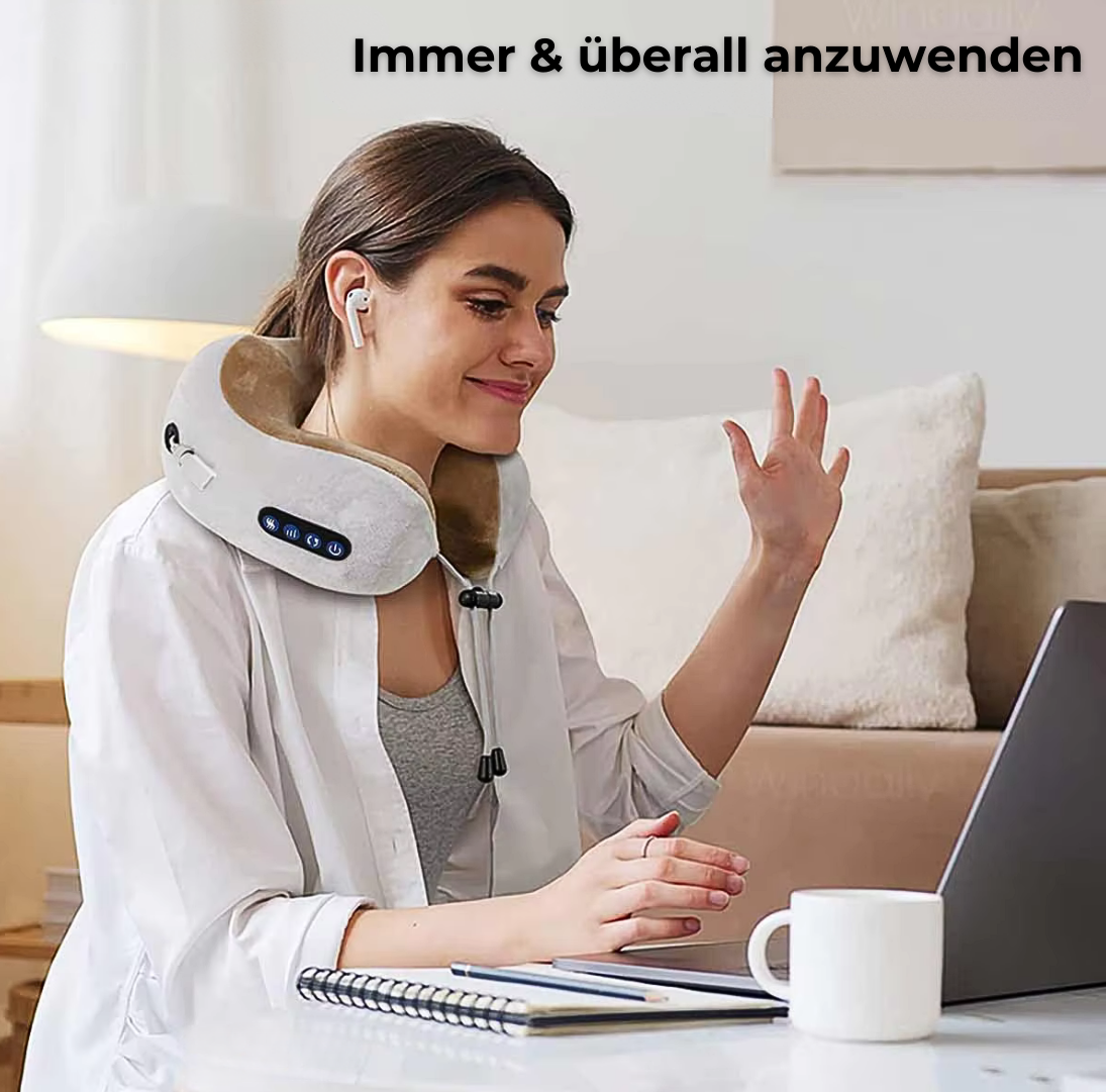 DreamNeck™️ – Nackenmassage und Wärme für ultimativen Komfort