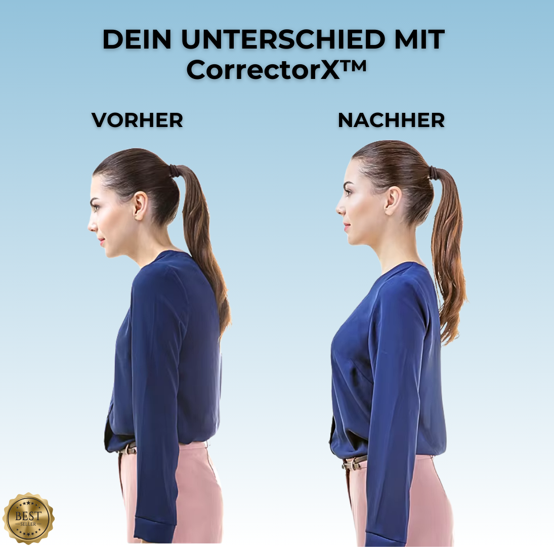 CorrectorX™️ - Korrektur in Echtzeit – Dein smarter Weg zu einer gesunden Haltung!