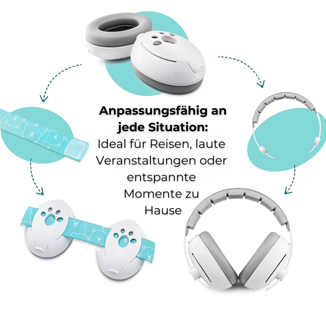 SnugEars™️ – Ultimativer Schutz für kleine Ohren, absolute Ruhe für dein Baby