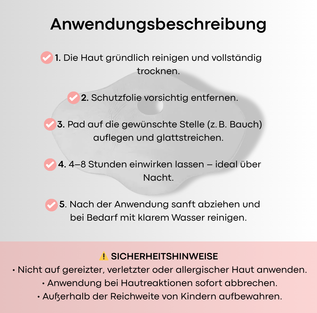 PureStretch - Dehnungsstreifen sanft mildern. Haut sichtbar glätten.