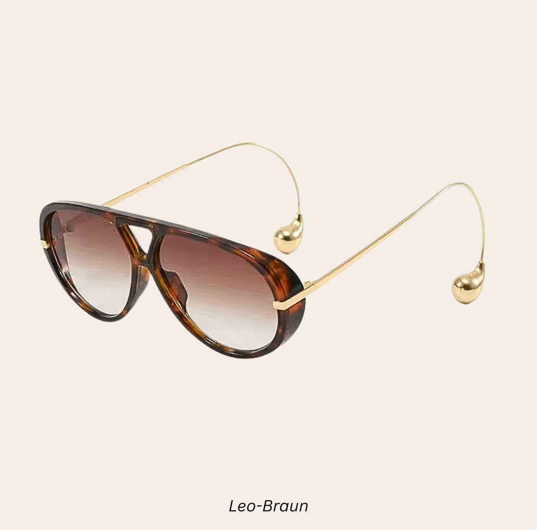 Soléa – Sonnenbrille mit integrierten Ohrringen