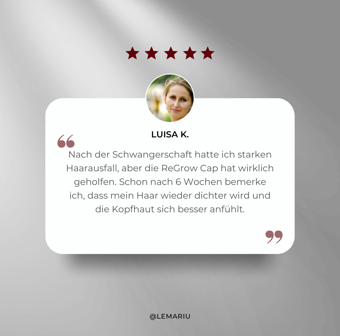 ReGrow Cap – Die Revolution gegen Haarverlust