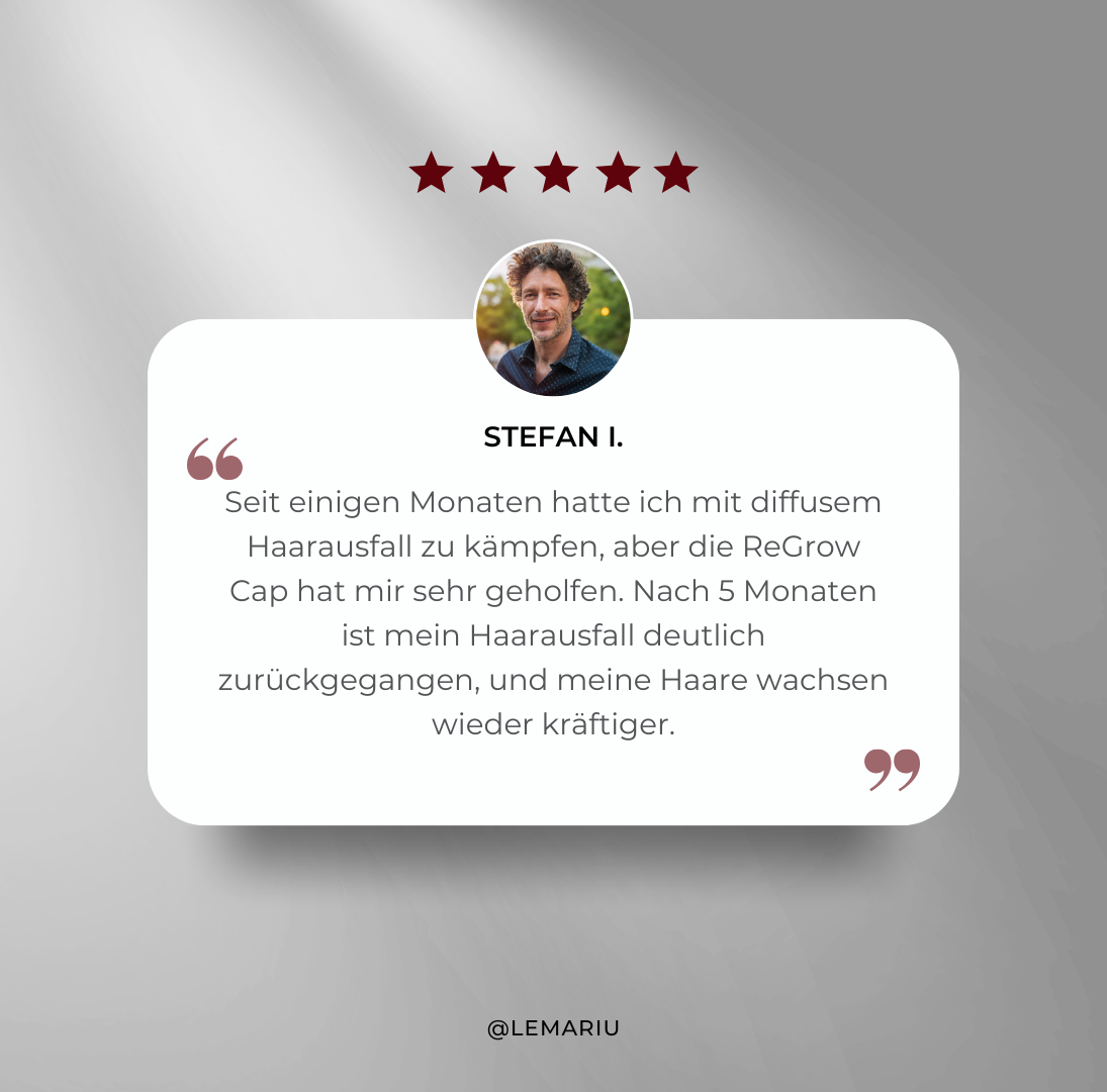 ReGrow Cap – Die Revolution gegen Haarverlust
