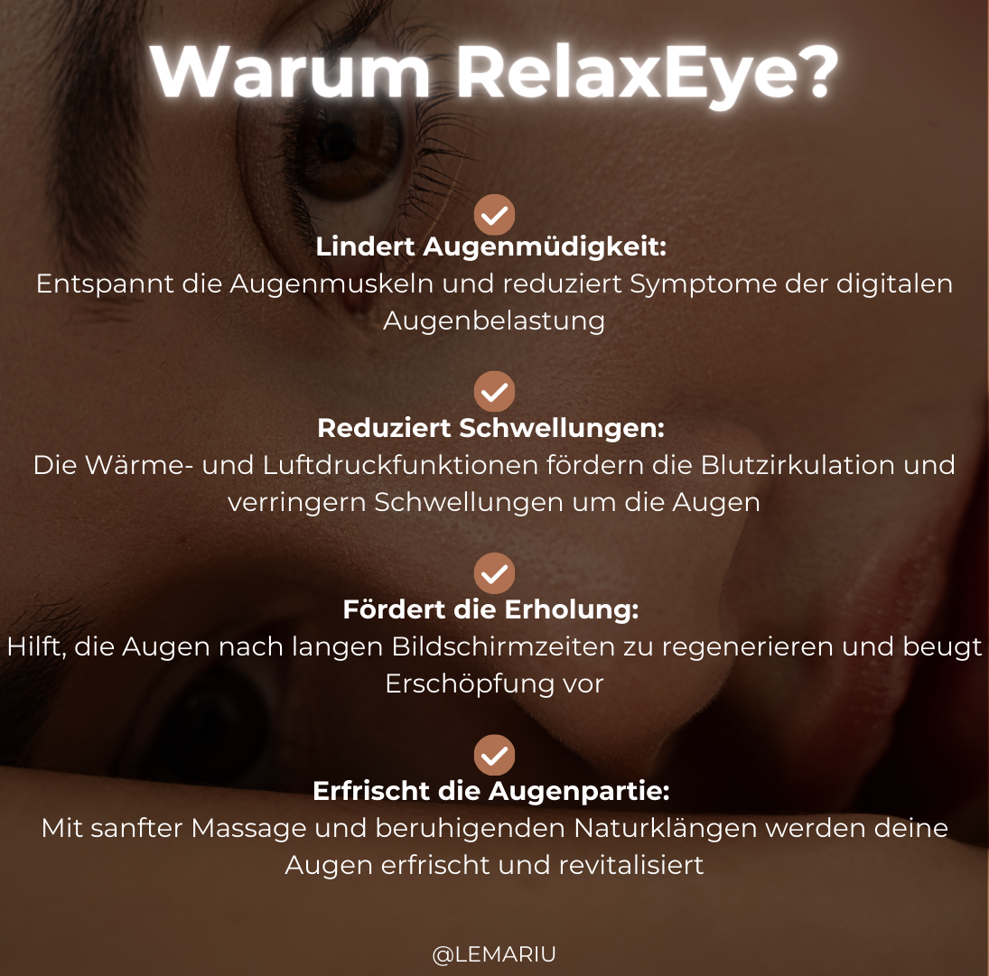 RelaxEye - Erwecke deine Augen zu neuem Leben