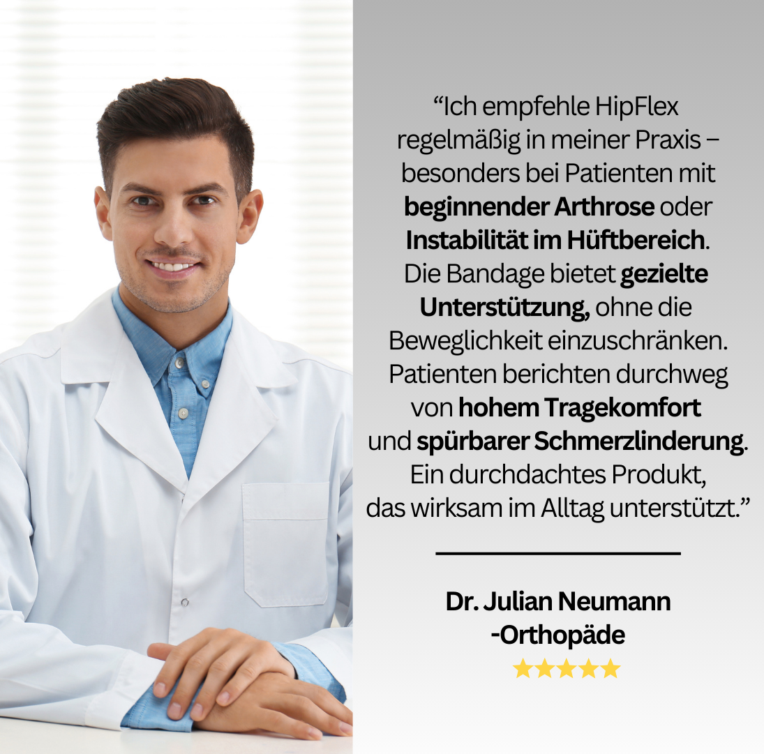 HipFlex – Deine Hüfte in besten Händen