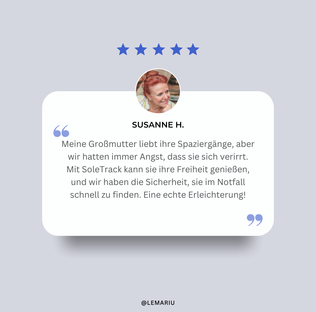 SoleTrack – Unsichtbare Sicherheit bei jedem Schritt