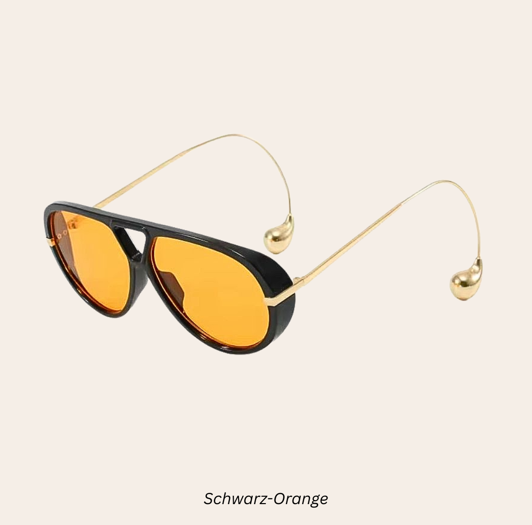 Soléa – Sonnenbrille mit integrierten Ohrringen
