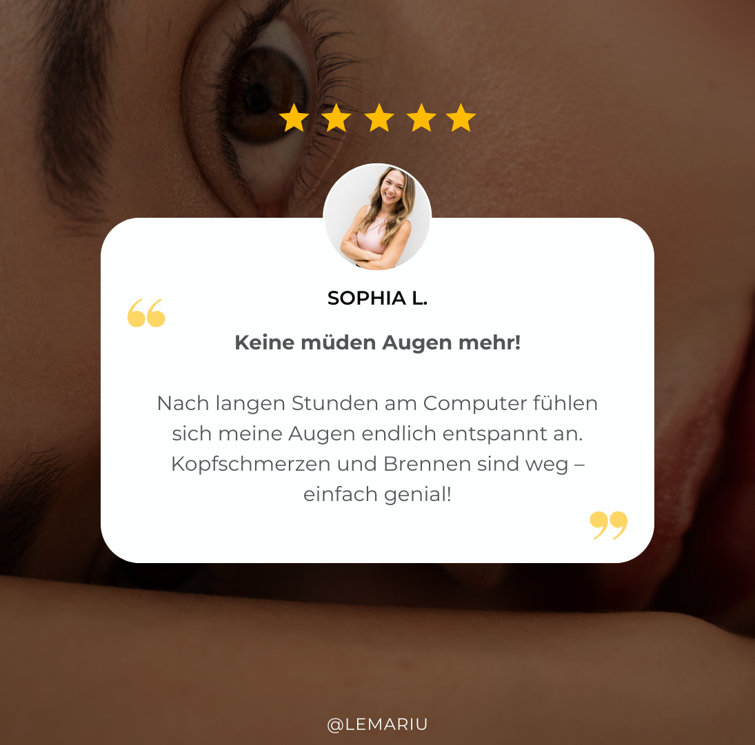EyeRevive - Befreie Deine Augen – Die Revolution der Augenentspannung