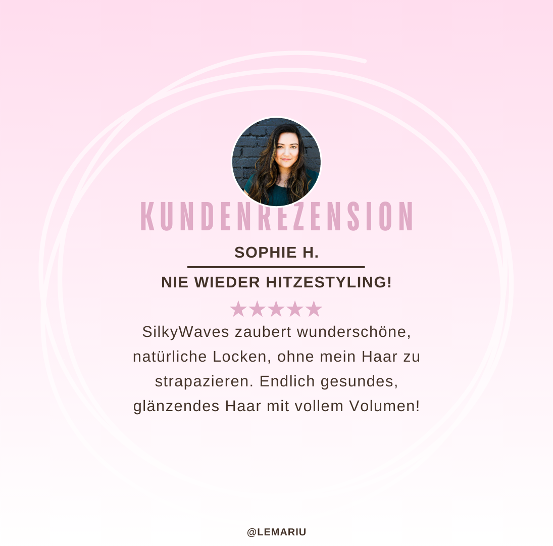 SilkyWaves – Perfekte Locken im Schlaf, ganz ohne Hitze!