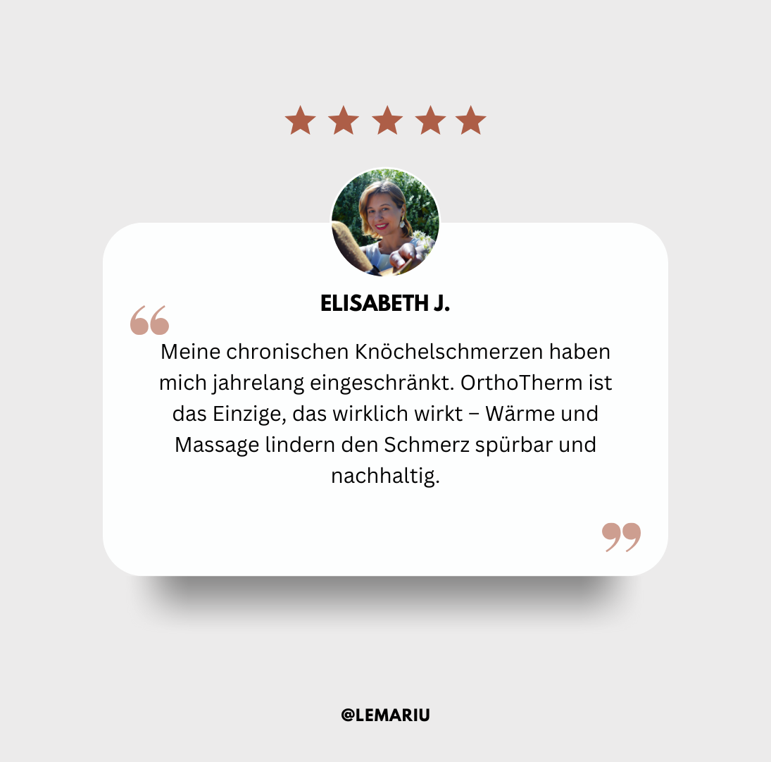 OrthoTherm – Deine tägliche Therapie zum Mitnehmen