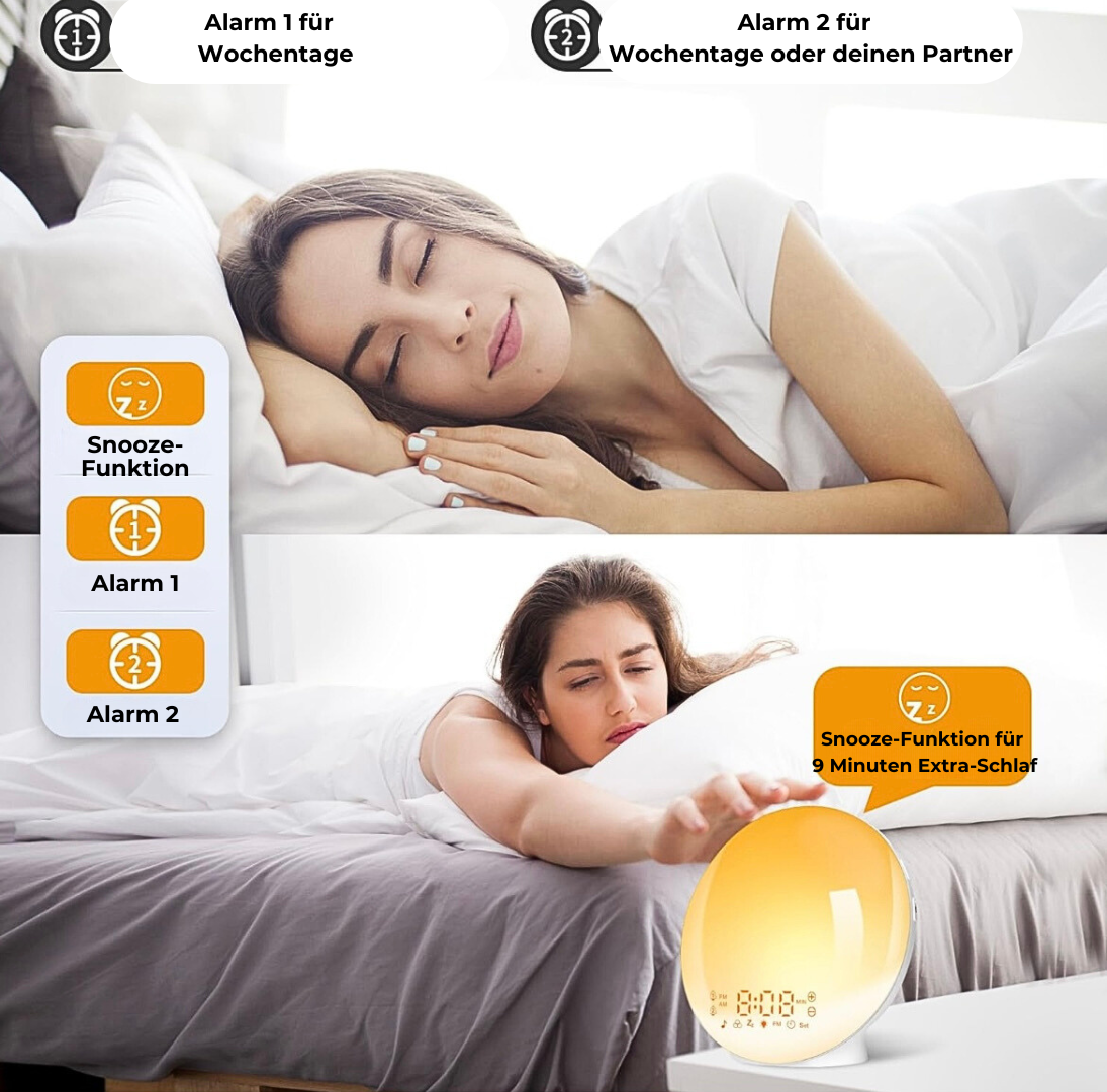 LumoWake™️ – Dein perfekter Morgen beginnt mit dem Sonnenaufgang