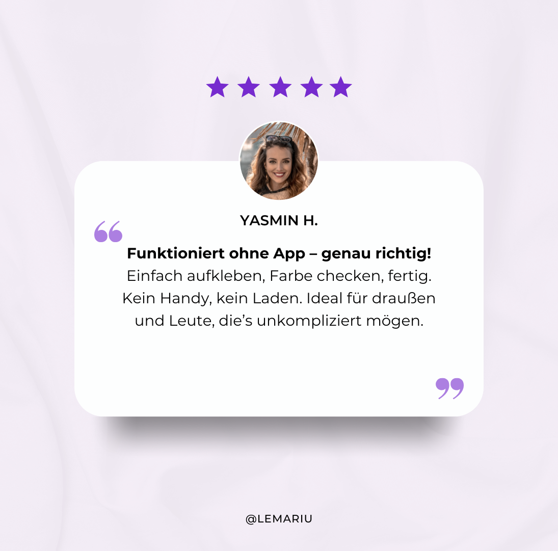 UVPatch - Deine tägliche Kontrolle für gesunde Haut