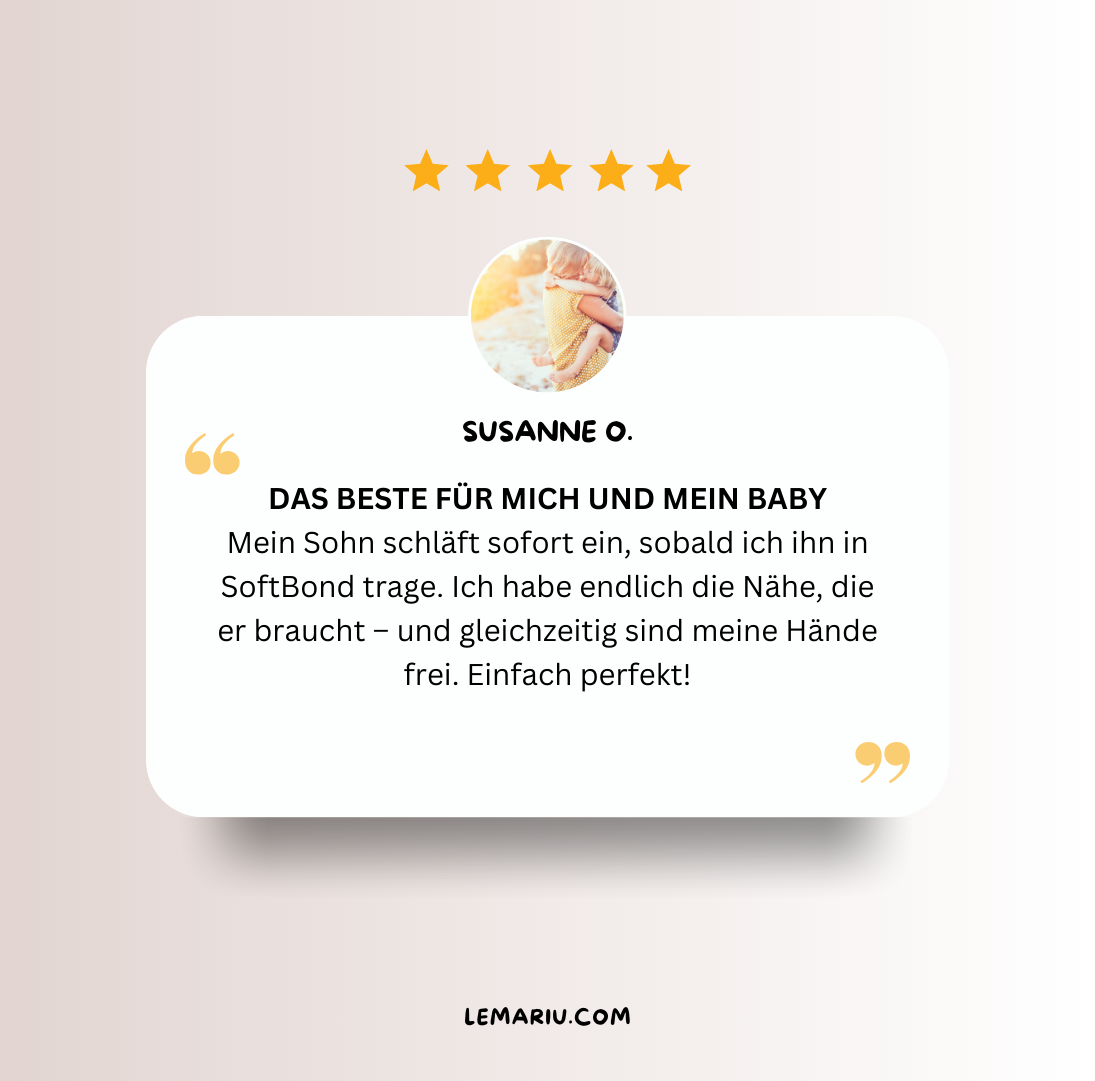 SoftBond – Das Tragetuch, dass verbindet