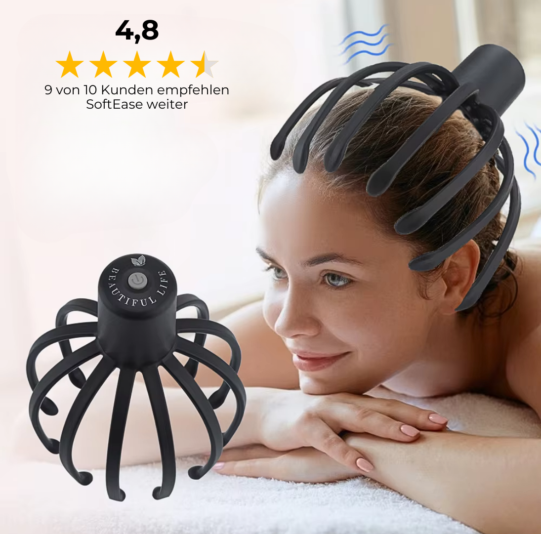 SoftEase – Deine perfekte Kopfmassage für Entspannung und Wohlbefinden