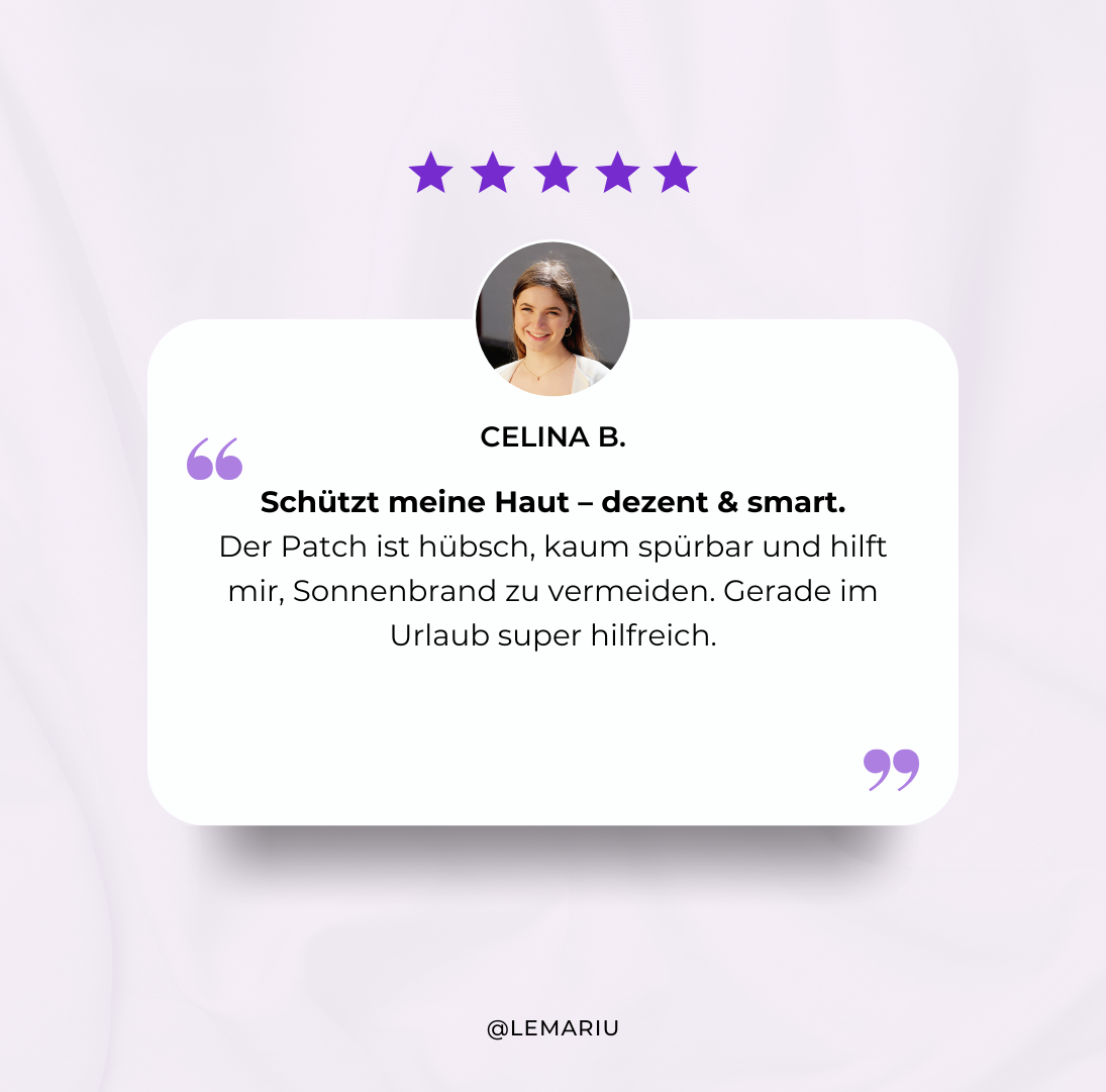 UVPatch - Deine tägliche Kontrolle für gesunde Haut