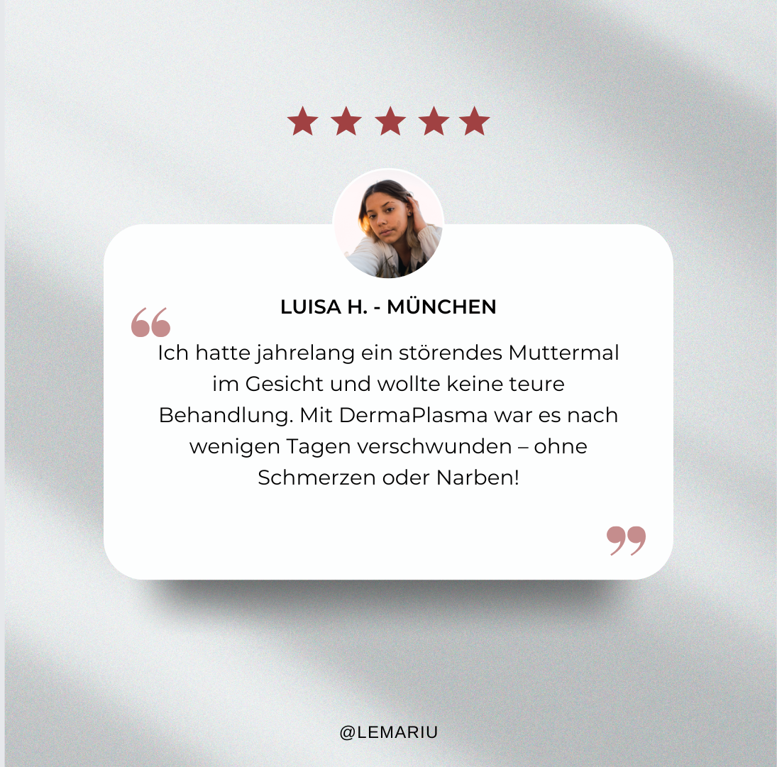DermaPlasma für makellose Schönheit